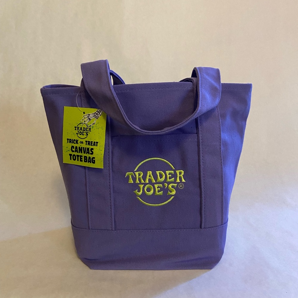 Trader Joe’s Halloween Mini Canvas Tote Bag